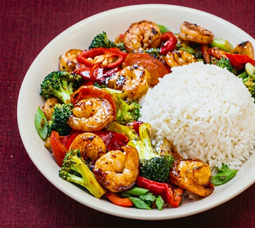 Captain's Coral stir fry